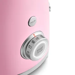 SMEG 50's Style Retro Jug Blender, BLF03PKUK (1.5 L, 800 W, Pink)