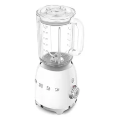 SMEG 50's Style Retro Jug Blender, BLF03WHUK (1.5 L, 800 W, White)