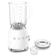 SMEG 50's Style Retro Jug Blender, BLF03WHUK (1.5 L, 800 W, White)