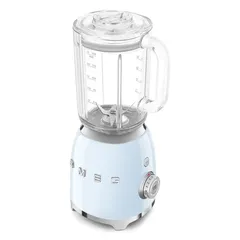 SMEG 50's Style Retro Jug Blender, BLF03PBUK (1.5 L, 800 W, Pastel Blue)