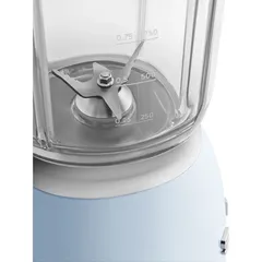 SMEG 50's Style Retro Jug Blender, BLF03PBUK (1.5 L, 800 W, Pastel Blue)