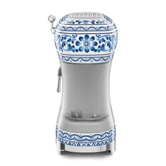 SMEG 50's Style Retro Blu Mediterraneo Espresso Coffee Machine, ECF02DGBUK (1.1 L, 1350 W)