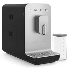 SMEG Collection Automatic Coffee Machine, BCC13BLMUK (Black, 1350 W, 1.4 L)