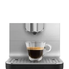 SMEG Collection Automatic Coffee Machine, BCC13BLMUK (Black, 1350 W, 1.4 L)