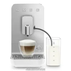 SMEG Collection Automatic Coffee Machine, BCC13WHMUK (White, 1350 W, 1.4 L)