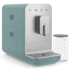 SMEG Collection Automatic Coffee Machine, BCC13EGMUK (Emerald Green, 1.4 L, 1350 W)