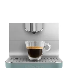 SMEG Collection Automatic Coffee Machine, BCC13EGMUK (Emerald Green, 1.4 L, 1350 W)