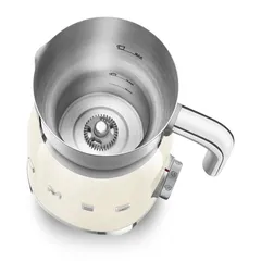 SMEG Retro 50’s Style Milk Frother, MFF11CRUK (Cream, 500 W, 250 ml)