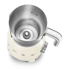 SMEG Retro 50’s Style Milk Frother, MFF11CRUK (Cream, 500 W, 250 ml)