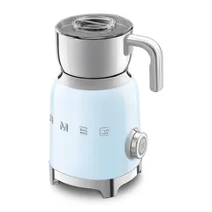 SMEG Retro 50’s Style Milk Frother, MFF11PBUK (Pastel Blue, 500 W, 250 ml)