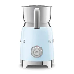 SMEG Retro 50’s Style Milk Frother, MFF11PBUK (Pastel Blue, 500 W, 250 ml)