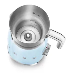 SMEG Retro 50’s Style Milk Frother, MFF11PBUK (Pastel Blue, 500 W, 250 ml)
