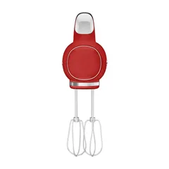 SMEG Retro 50’s Style Hand Mixer, HMF01RDUK (Red, 250 W)