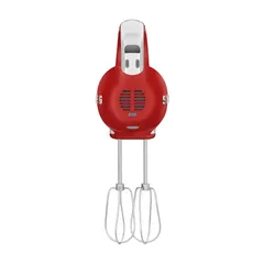 SMEG Retro 50’s Style Hand Mixer, HMF01RDUK (Red, 250 W)