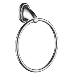 Ace Basic Towel Ring Chrome