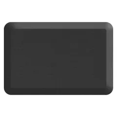 GelPro Polyurethane Foam Grasscloth Anti-Fatigue Mat (50.8 x 76.2 cm, Charcoal)