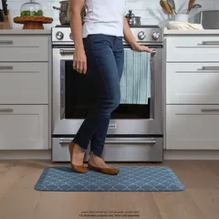 GelPro Polyurethane Trellis Kitchen Mat (81.28 x 50.8 cm, Deep sea)