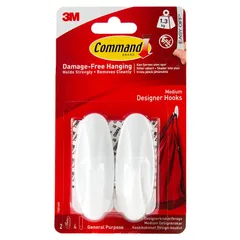 3M Command Season Promo Large + Medium Designer Hook Pack (2 Pc.)