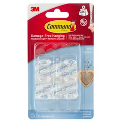 3M Command Season Promo Clear Clip with Mini Clear Clip Pack (2 Pc.)