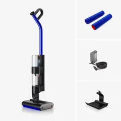 Dyson WashG1 Wet Floor Vacuum Cleaner, Dyson 492666-01 WR01 WASHG1 UK/IE/MEA BK/BU (290 sq. m)