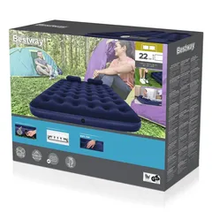 Bestway 2-Person Outdoor 5 In 1 Queen Air Mattress (203 x 152 x 22 cm)