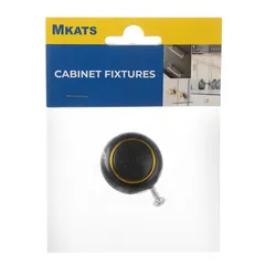 Mkats Pvc Knob (Black)