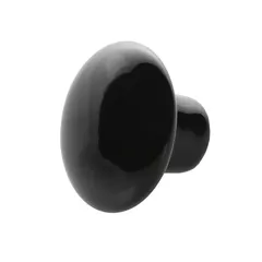 Mkats Ceramic & Zinc Alloy Knob (Black)