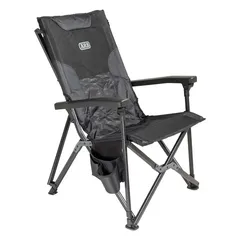 ARB Pinnacle Polyester Camp Chair W/Carry Bag (68 x 70.2 x 96 cm, Black)