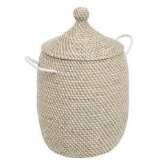 Atmosphera Soleya Basket Straw (2 Pc., D. 39 x H. 58 cm)