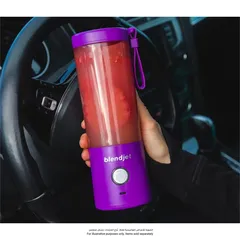 BlendJet V2 Portable Blender, BJ-V2X-PURPLE (475 ml, 150 W, Purple)