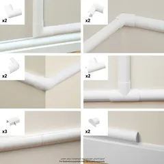 D-Line Clip Over Accessory Set (2 x 1 cm, 13 Pc.)