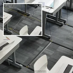 D-Line Light Duty Floor Cable Cover (1.8 m, Black)