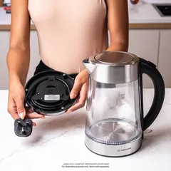 Nutricook Electric Double-Wall Glass Kettle (1.7 L)