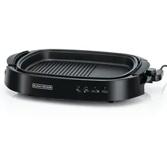 Black+Decker Electric Flat Health Grill, GH1500-B5 (1500 W)