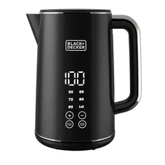 Black+Decker Touch Screen Digital Kettle, JCD200-B5 (1.7 L, 2200 W)