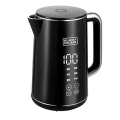 Black+Decker Touch Screen Digital Kettle, JCD200-B5 (1.7 L, 2200 W)