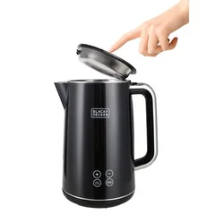 Black+Decker Touch Screen Digital Kettle, JCD200-B5 (1.7 L, 2200 W)