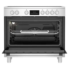 Beko Freestanding 5 Zone Ceramic Electric Cooker, BGM 30203 EX (90 x 90 x 60 cm, 111 L)