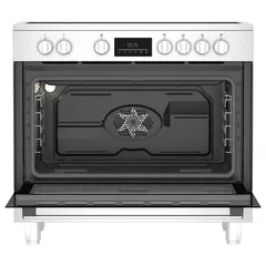 Beko Freestanding 5 Zone Ceramic Electric Cooker, BGM 30203 EX (90 x 90 x 60 cm, 111 L)