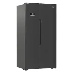 Beko Freestanding Side-By-Side Refrigerator, GNE741PP (635 L)