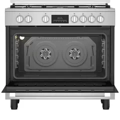 Beko Freestanding 5-Burner Multi-Functional Gas Cooker, BGTW11227EXA (93 x 90 x 60 cm, 108 L)