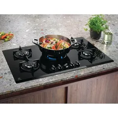 Electrolux Ultimate Taste 700 Built-In 5-Burner Gas Hob, KGG95376K (51 x 88 x 6.1 cm)