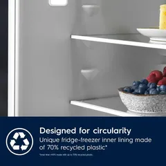 Electrolux Ultimate Taste 500 Built-In Bottom Freezer Refrigerator, ENS5LD18R0 (260 L )