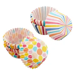 Wilton Mini Baking Cup (Assorted Designs, 100 Pc.)