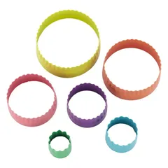 Wilton Round Fondant Double Cut-Outs Set (6 Pc.)