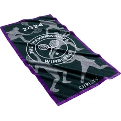 Wimbledon Towel (Green/Purple, 70 x 133)