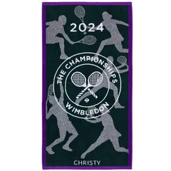 Wimbledon Towel (Green/Purple, 70 x 133)