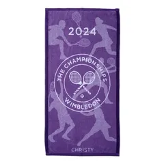 Wimbledon Towel (Hyacinth, 70 x 133)