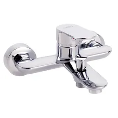 Bold Olia Brass Chrome Bath And Shower Mixer Tap (17 x 4 x10 cm)