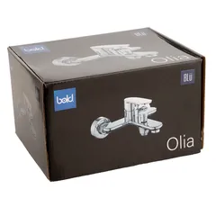 Bold Olia Brass Chrome Bath And Shower Mixer Tap (17 x 4 x10 cm)